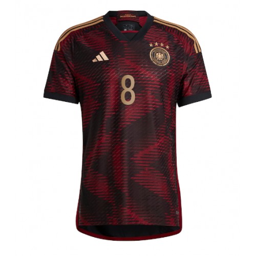 Lacne Muži Futbalové dres Nemecko Leon Goretzka #8 MS 2022 Krátky Rukáv - Preč